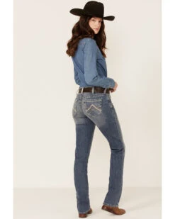 Ariat Women's Real Denim Rainstorm Straight Leg Riding Jeans