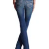 Ariat Women's Mid Rise Boot Cut Real Riding Jeans -Cowboy Wear Shop 2000166928 402 P1