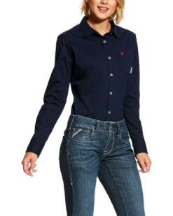 Ariat Women's FR Mid Rise Durastretch Duralight Ella Bootcut Jeans 7 Ariat Women's FR Mid Rise Durastretch Duralight Ella Bootcut Jeans -Cowboy Wear Shop 2000269600 402 P3