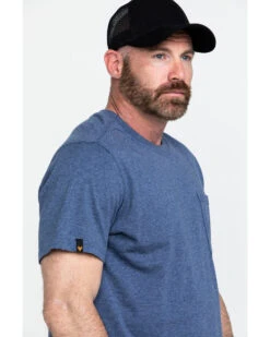 Hawx Men's Pocket Crew Short Sleeve Work T-Shirt - Tall 10 Hawx Men's Pocket Crew Short Sleeve Work T-Shirt - Tall -Cowboy Wear Shop 2000276677 403 P3