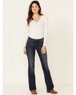 Wrangler Women's Willow Lovette Ultimate Riding Bootcut Jeans 8 Wrangler Women's Willow Lovette Ultimate Riding Bootcut Jeans -Cowboy Wear Shop 2000280918 400 P3