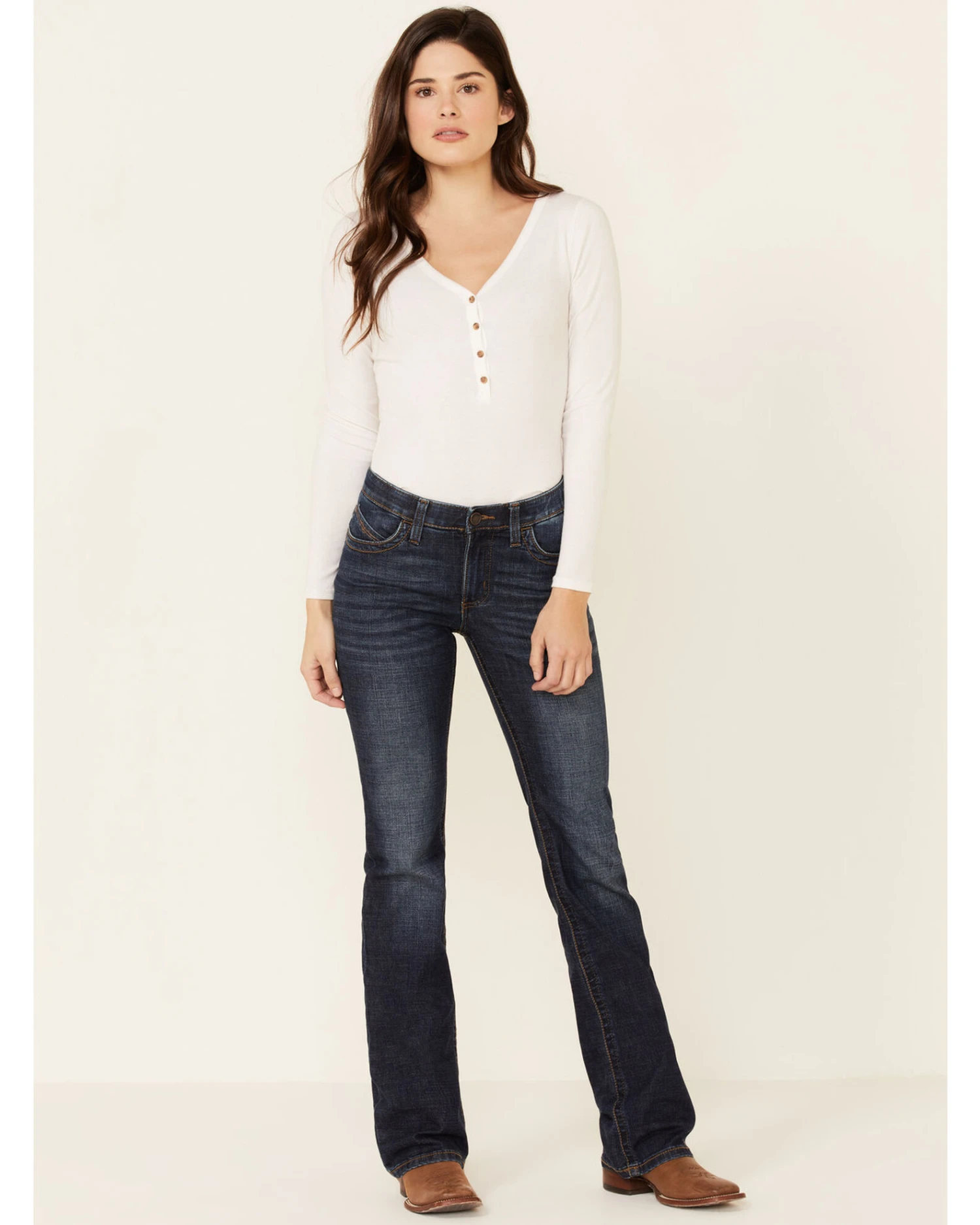 Wrangler Women's Willow Lovette Ultimate Riding Bootcut Jeans 5 Wrangler Women's Willow Lovette Ultimate Riding Bootcut Jeans - Image 3