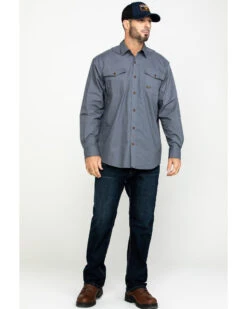 Ariat Men's Steel Rebar Made Tough Durastretch Long Sleeve Work Shirt 13 Ariat Men's Steel Rebar Made Tough Durastretch Long Sleeve Work Shirt -Cowboy Wear Shop 2000282058 060 P6