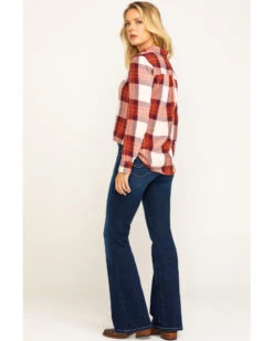 Ariat Women's Dark Ultra Stretch Flare Katie Jeans -Cowboy Wear Shop 2000282169 400 P5