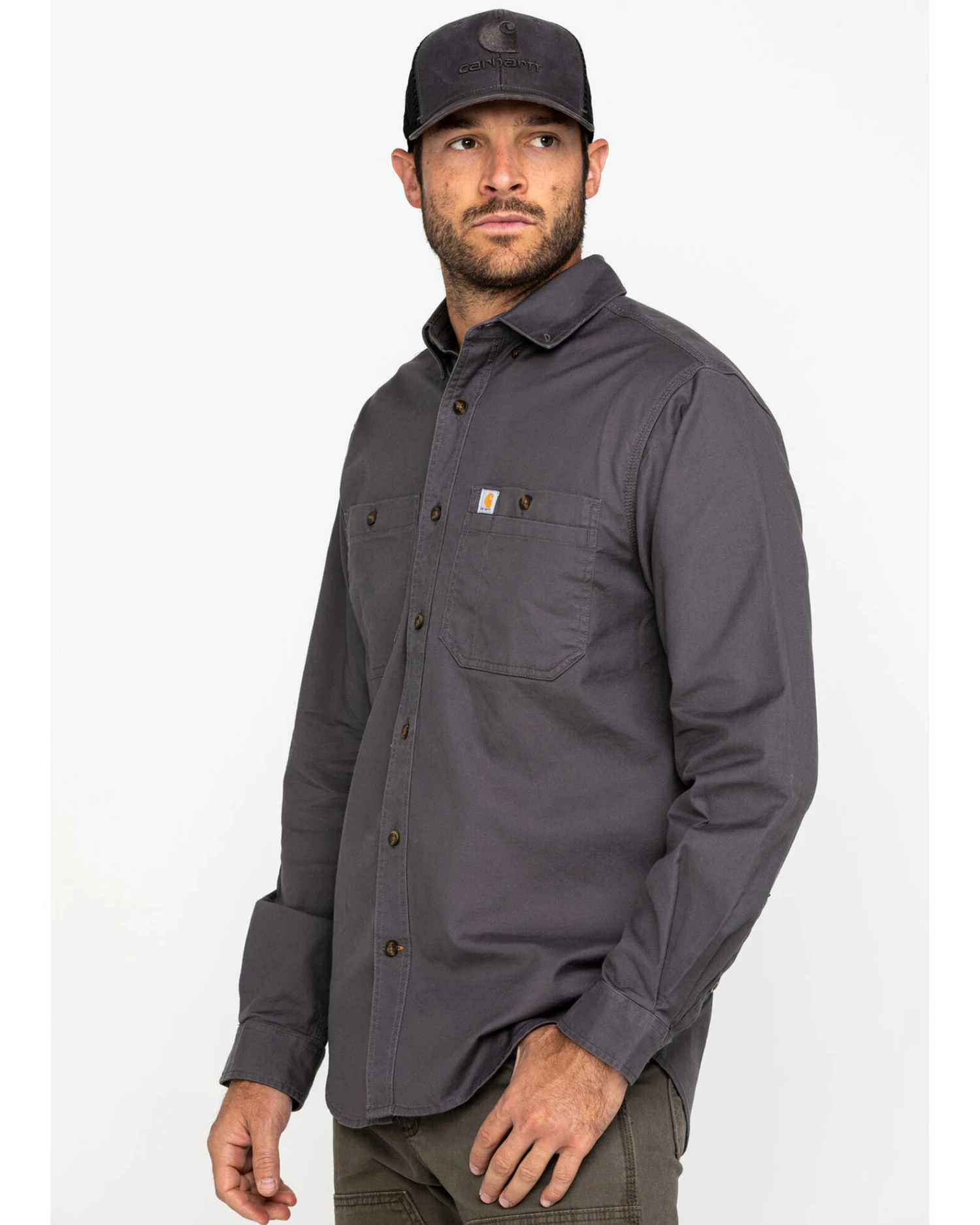 Carhartt Men's Rugged Flex Rigby Long Sleeve Work Shirt 5 Carhartt Men's Rugged Flex Rigby Long Sleeve Work Shirt - Image 3
