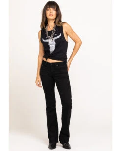 Shyanne Women's Riding Bootcut Jeans 13 Shyanne Women's Riding Bootcut Jeans -Cowboy Wear Shop 2000291061 001 P6