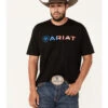Ariat Men's Wordmark Short Sleeve Graphic T-Shirt  -Cowboy Wear Shop 2000294373 001 P1