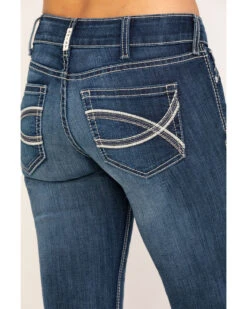 Ariat Women's Medium R.E.A.L. Arrow Fit Shayla Bootcut Jeans -Cowboy Wear Shop 2000295218 400 P5