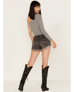 Free People Women's Loving Good Vibrations Shorts -Cowboy Wear Shop 2000314068 020 P3