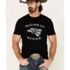 Cody James Men's Mexico Eagle Graphic Short Sleeve T-Shirt  -Cowboy Wear Shop 2000332446 001 P1