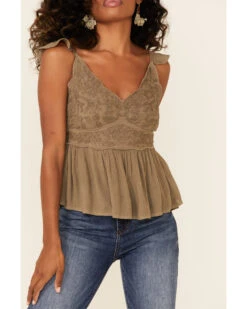 Shyanne Women's Embroidered Flutter Short Sleeve Top  -Cowboy Wear Shop 2000338212 341 P3