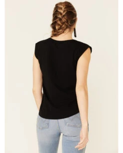 Shyanne Women's Fringe With Benefits Graphic Muscle Tee  -Cowboy Wear Shop 2000338218 001 P5