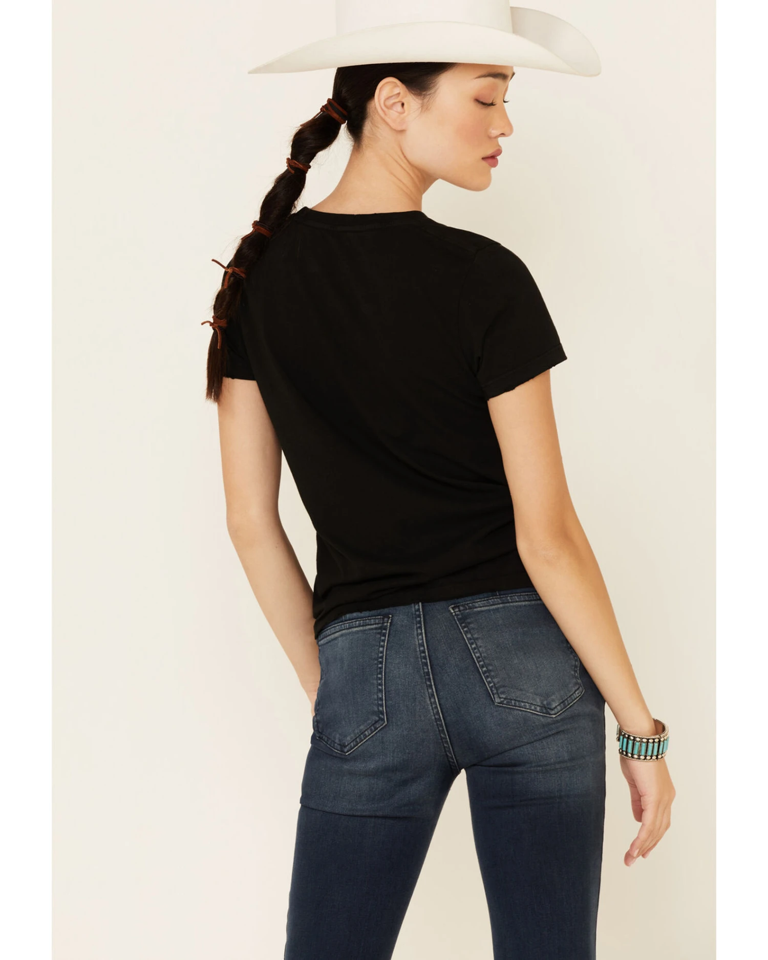 Bandit Women's Two Step Boots Short Sleeve Graphic Tee 6 Bandit Women's Two Step Boots Short Sleeve Graphic Tee - Image 4