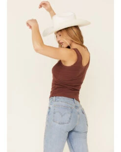 Bandit Brand Women's Hippie Heart Graphic Lace Trim Tank Top -Cowboy Wear Shop 2000341512 220 P5