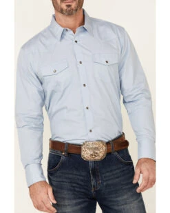Gibson Men's Basic Solid Long Sleeve Pearl Snap Western Shirt  -Cowboy Wear Shop 2000342795 450 P3