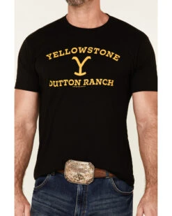 Paramount Network’s Yellowstone Men's Dutton Ranch Logo Short Sleeve T-Shirt 8 Paramount Network’s Yellowstone Men's Dutton Ranch Logo Short Sleeve T-Shirt -Cowboy Wear Shop 2000349582 001 P3
