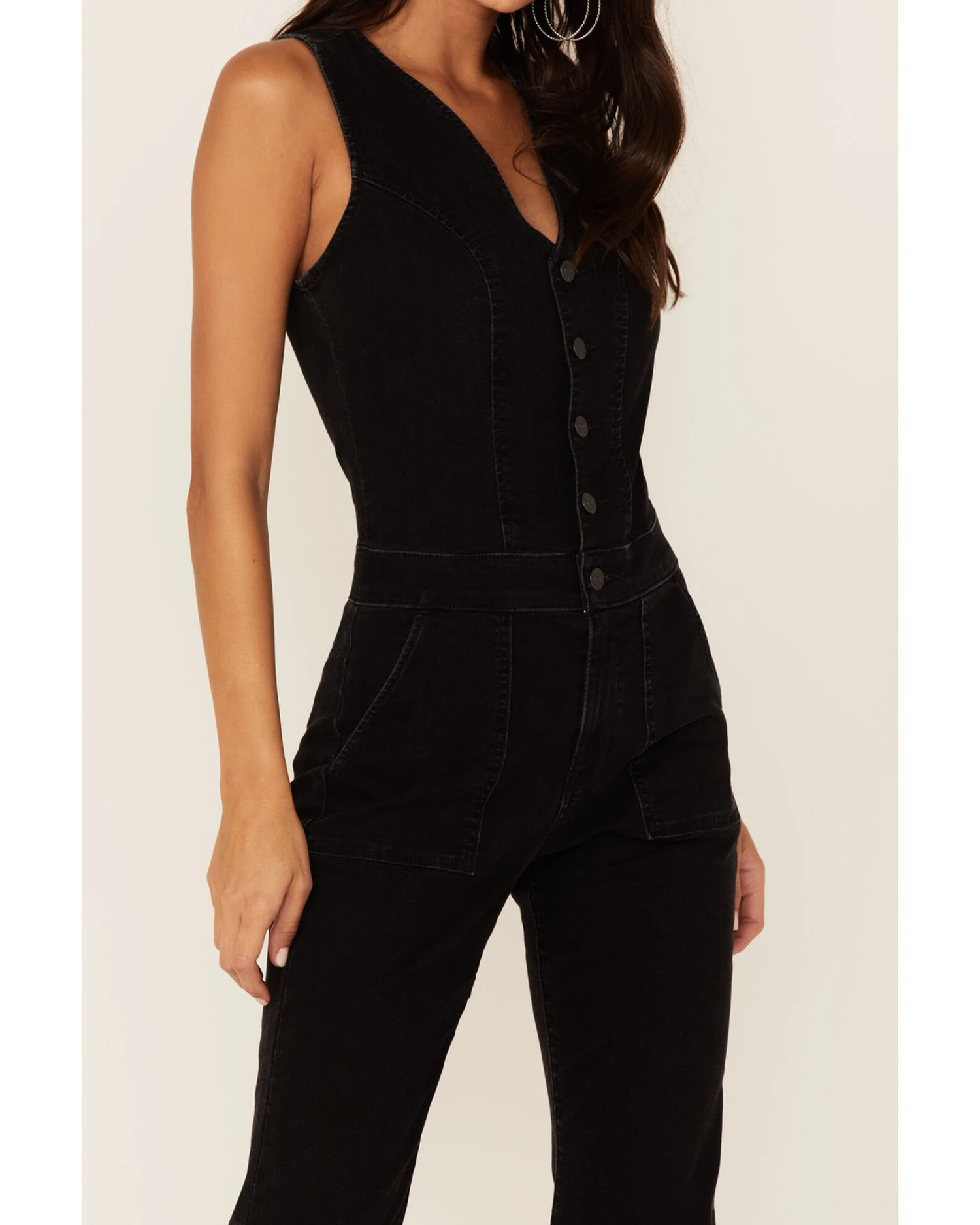 Idyllwind Women's Black Center Stage Jumpsuit 4 Idyllwind Women's Black Center Stage Jumpsuit - Image 2