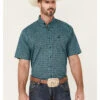 Cinch Men's Geo Print Short Sleeve Button Down Western Shirt - Big 2 Cinch Men's Geo Print Short Sleeve Button Down Western Shirt - Big -Cowboy Wear Shop 2000357833 440 P1