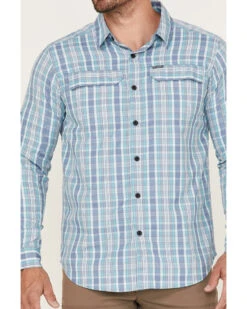 Columbia Men's Silver Ridge Balanced Plaid Long Sleeve Button-Down Western Shirt 8 Columbia Men's Silver Ridge Balanced Plaid Long Sleeve Button-Down Western Shirt -Cowboy Wear Shop 2000358299 400 P3