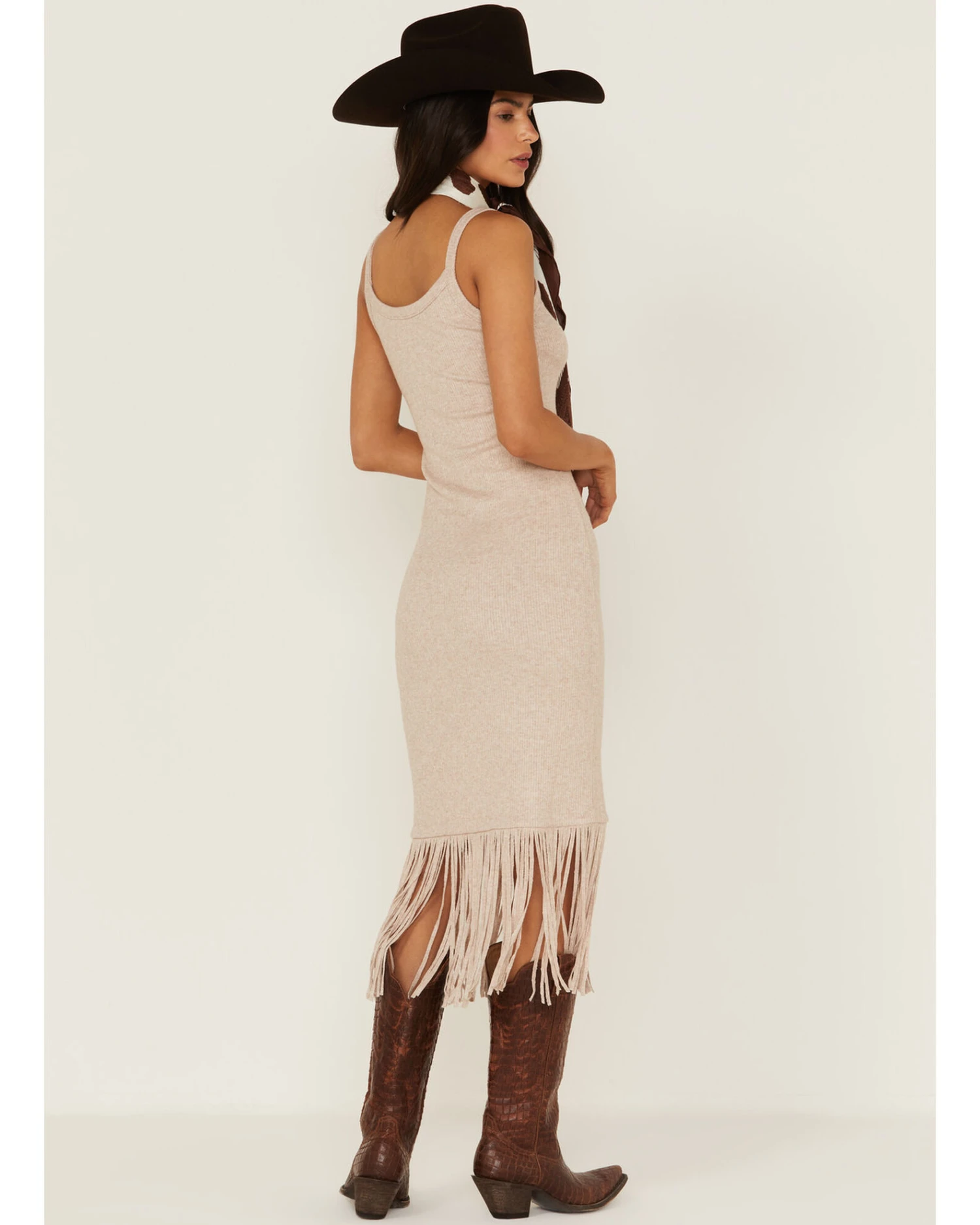 Idyllwind Women's Jewel Street Knit Fringe Dress 6 Idyllwind Women's Jewel Street Knit Fringe Dress - Image 4