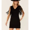 Idyllwind Women's Lady Bird Faux Suede Fringe Muscle Sleeve Dress 2 Idyllwind Women's Lady Bird Faux Suede Fringe Muscle Sleeve Dress -Cowboy Wear Shop 2000359130 001 P1