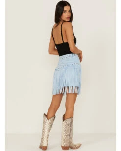 Idyllwind Women's Maxwell Ave Tiered Faux Suede Mini Skirt -Cowboy Wear Shop 2000359132 450 P3