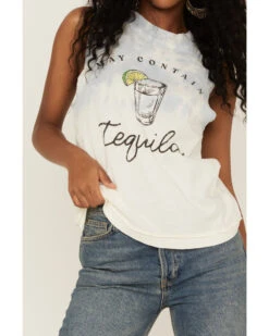 Cleo + Wolf Women's May Contain Tequila Tie Dye Tank  -Cowboy Wear Shop 2000359338 103 P3