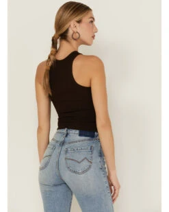 Cleo + Wolf Women's Easy Ribbed Layering Tank Top -Cowboy Wear Shop 2000359352 201 P3