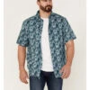 Gibson Men's Saguro Floral Print Short Sleeve Button Down Western Shirt  -Cowboy Wear Shop 2000359542 450 P1