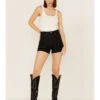 Wrangler X Fender Women's High Rise Festival Shorts -Cowboy Wear Shop 2000360370 001 P1