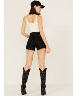Wrangler X Fender Women's High Rise Festival Shorts -Cowboy Wear Shop 2000360370 001 P3
