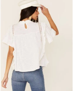 Free People Women's Le Femme Tee -Cowboy Wear Shop 2000360466 100 P4