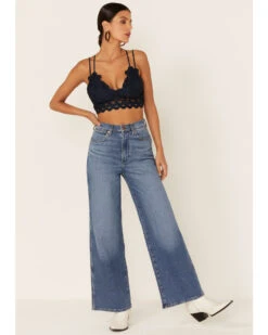 Wishlist Women's Strappy Lace Applique Scallop Lace Bralette  -Cowboy Wear Shop 2000361455 410 P4