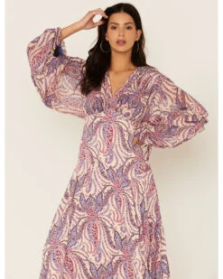 Free People Women's Multicolored Mirage Maxi Dress -Cowboy Wear Shop 2000362308 500 P2