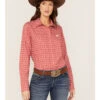 Cinch Women's Geo Print Long Sleeve Button-Down Stretch ARENAFLEX Shirt -Cowboy Wear Shop 2000362757 600 P1
