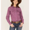 Cinch Women's Geo Print Long Sleeve Snap Western Shirt -Cowboy Wear Shop 2000362795 650 P1