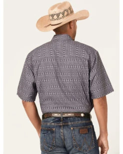 Ariat Men's VentTEK Outbound Print Short Sleeve Button Down Western Shirt -Cowboy Wear Shop 2000363136 020 P2
