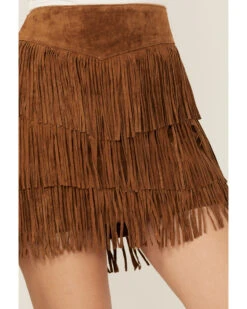 Scully Women's Fringe Tiered Suede Mini Skirt -Cowboy Wear Shop 2000363826 200 P2