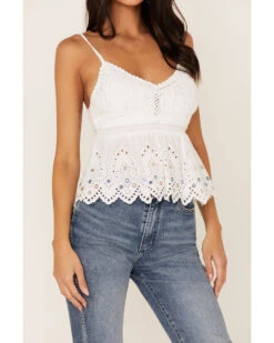 Shyanne Women's Mirror Eyelet Tank -Cowboy Wear Shop 2000364753 100 P3