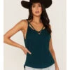 Shyanne Women's Cross Front Jersey Tank Top -Cowboy Wear Shop 2000364768 443 P1