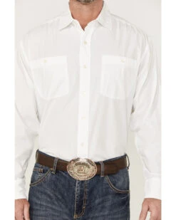 Resistol Men's Solid Long Sleeve Button Down Western Shirt  -Cowboy Wear Shop 2000365699 100 P3