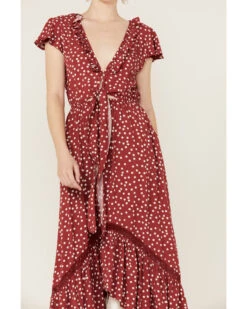 Beyond The Radar Women's Picnic Dot Maxi Dress -Cowboy Wear Shop 2000366187 600 P3