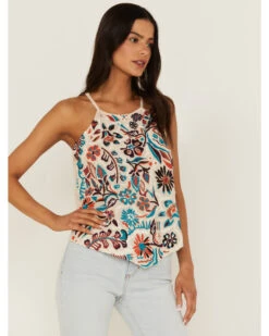 Idyllwind Women's Floral Haze Tank Top