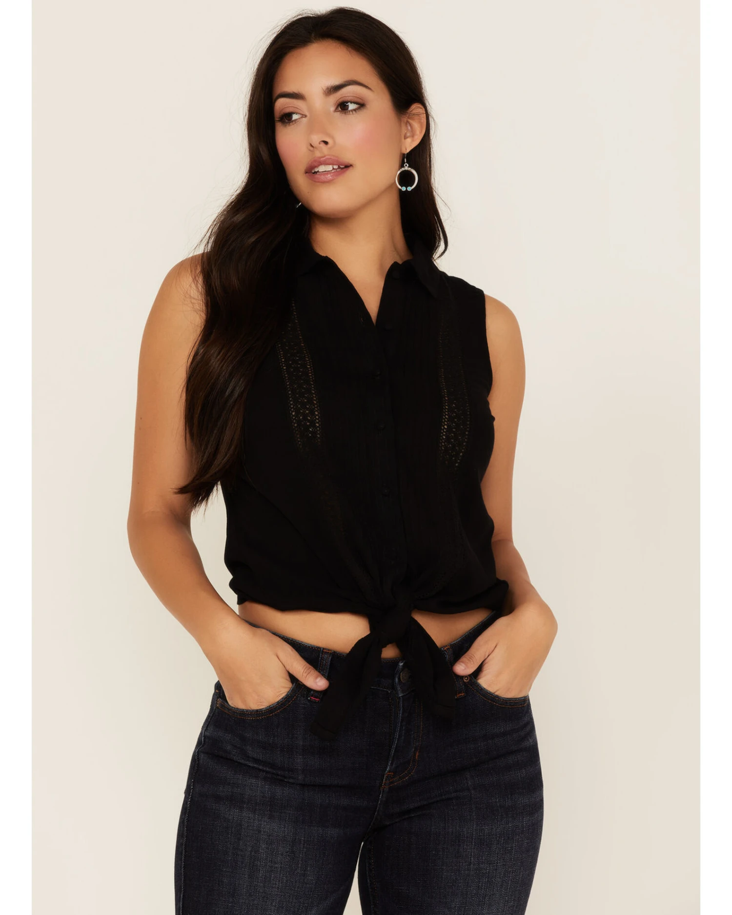 Idyllwind Women's Braewood Lace Button Top 3 Idyllwind Women's Braewood Lace Button Top