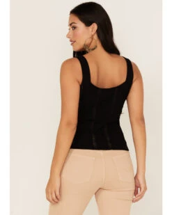 Idyllwind Women's Sparrow Pointelle Rib Lace Tank  -Cowboy Wear Shop 2000366631 001 P4