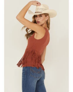 Idyllwind Women's Bluebell Twist & Fringe Top -Cowboy Wear Shop 2000366636 202 P4