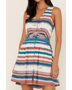 Idyllwind Women's Southwestern Print Sleeveless Dress -Cowboy Wear Shop 2000366762 442 P3