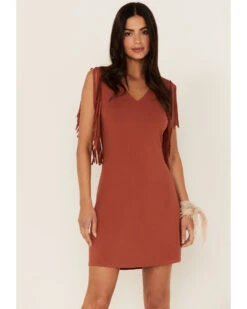 Idyllwind Women's Countrywood Jersey Fringe Dress