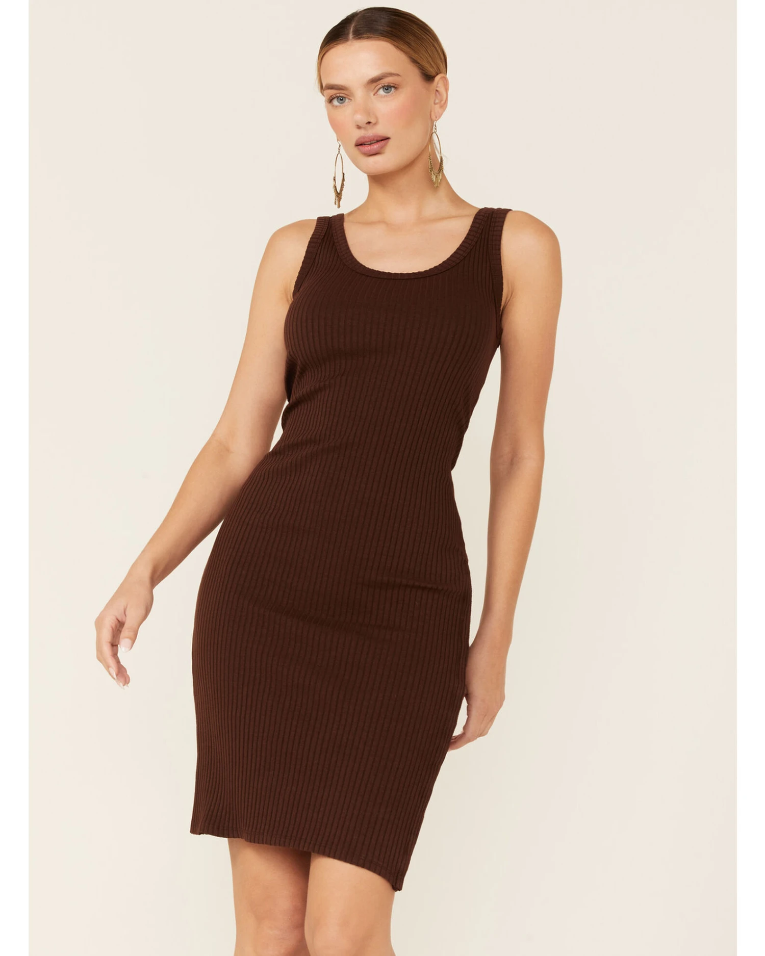 LaBiz Women's Bodycon Snap Slit Dress 3 LaBiz Women's Bodycon Snap Slit Dress