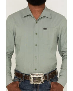 Kimes Ranch Men's Solid Linville Coolmax Button Down Western Shirt -Cowboy Wear Shop 2000367386 343 P3